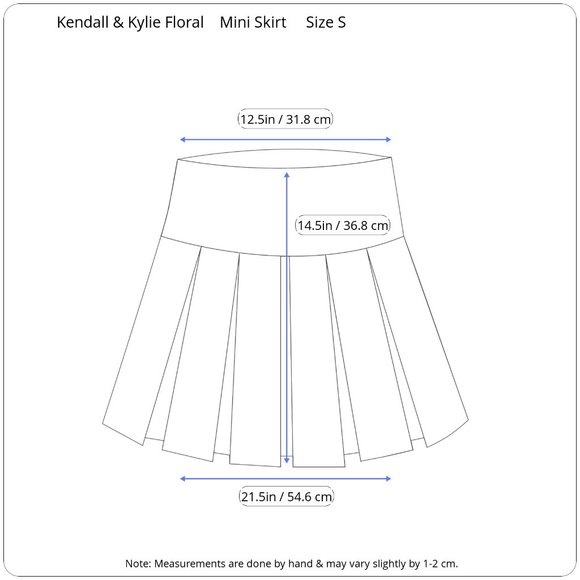 SOLD | Kendall & Kylie Lightweight Floral Skirt EUC - Picture 16 of 16
